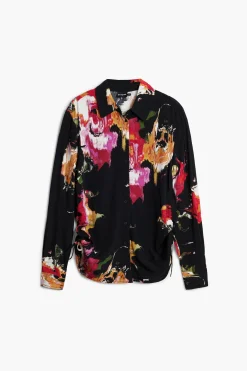 Camisa estampado flores