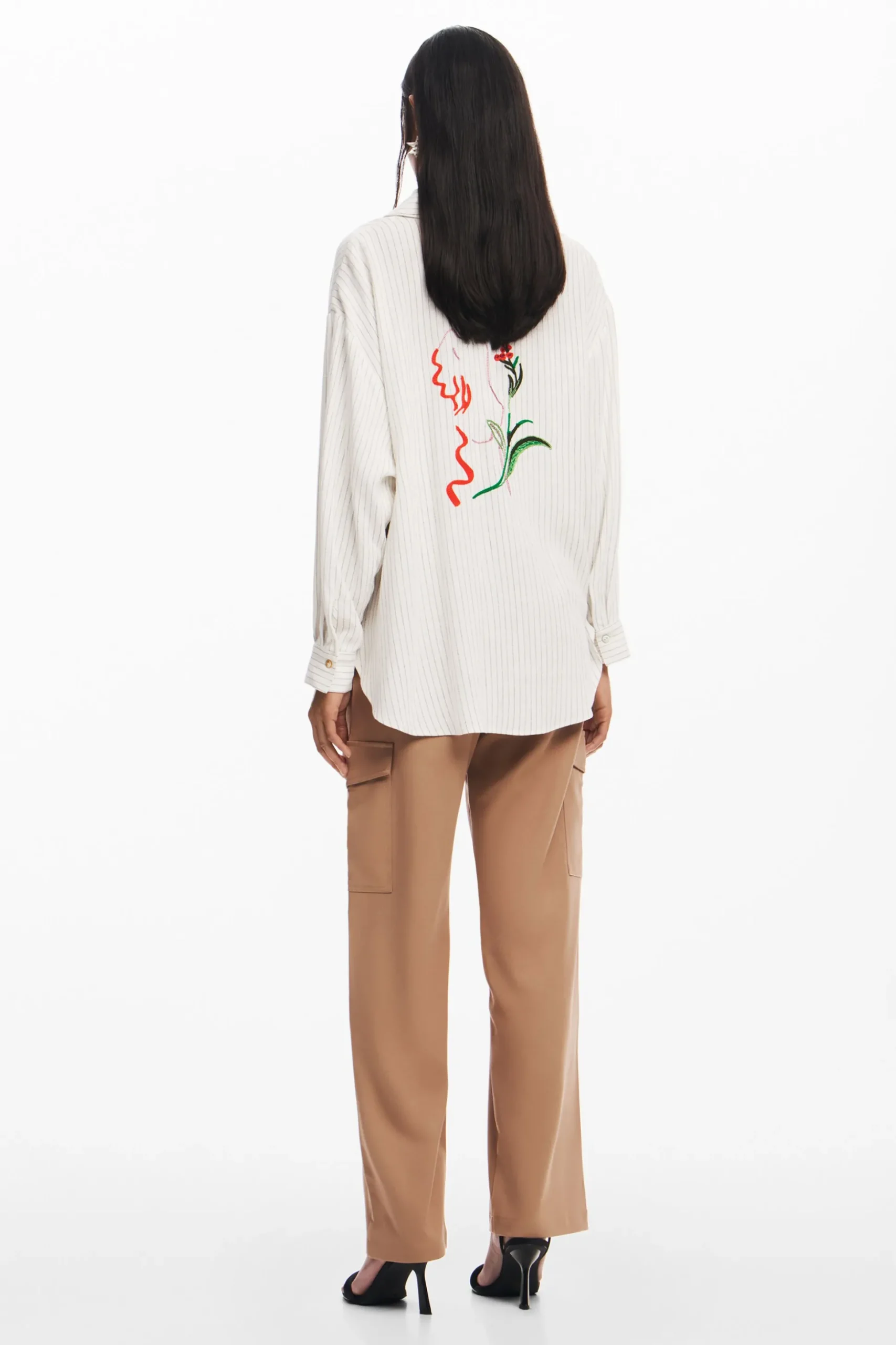 Camisa estampado rayas