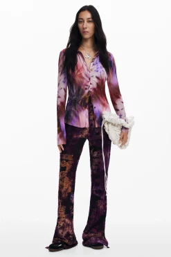 Camisa estampado tie-dye