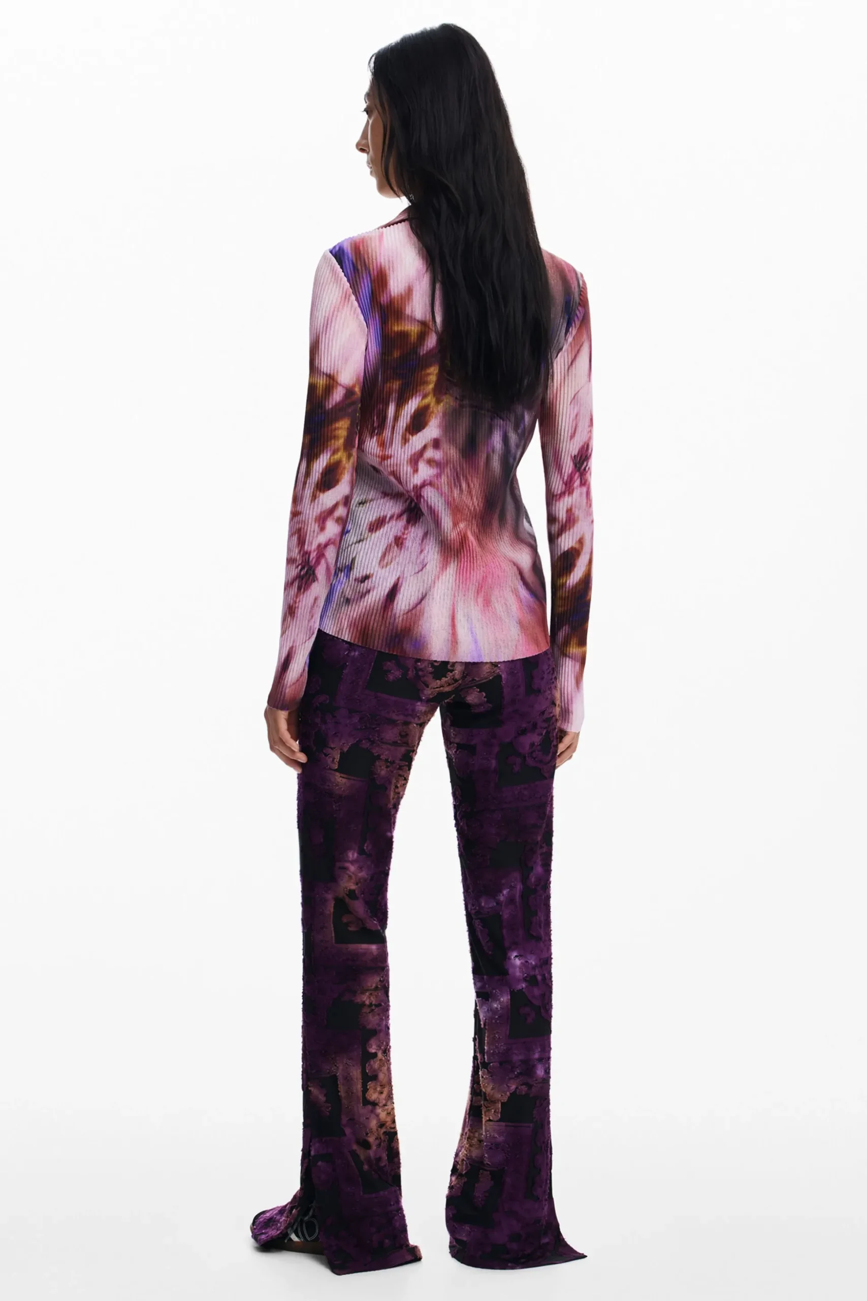 Camisa estampado tie-dye