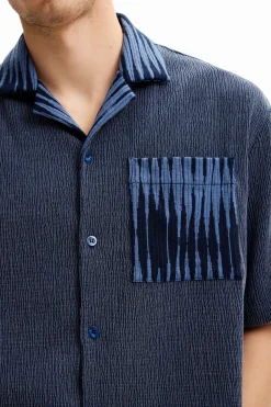 Camisa híbrida tejido