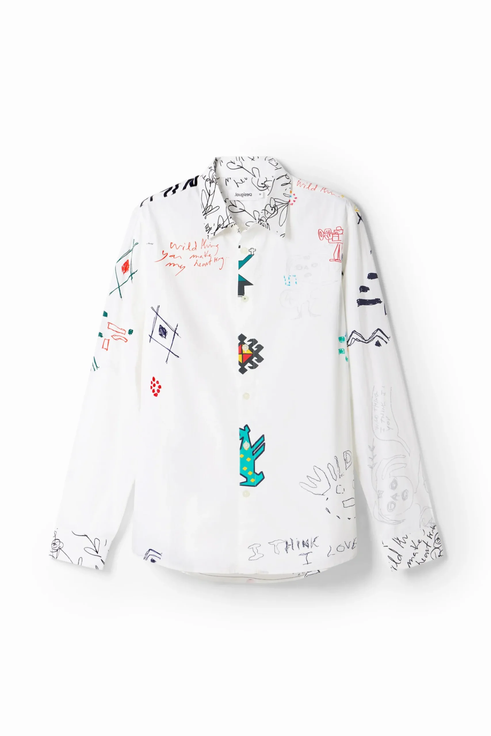 Camisa ilustrada mensajes