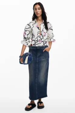 Camisa ligera flores