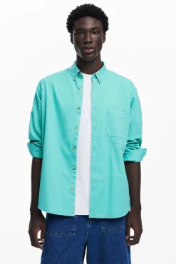Camisa manga larga algodón