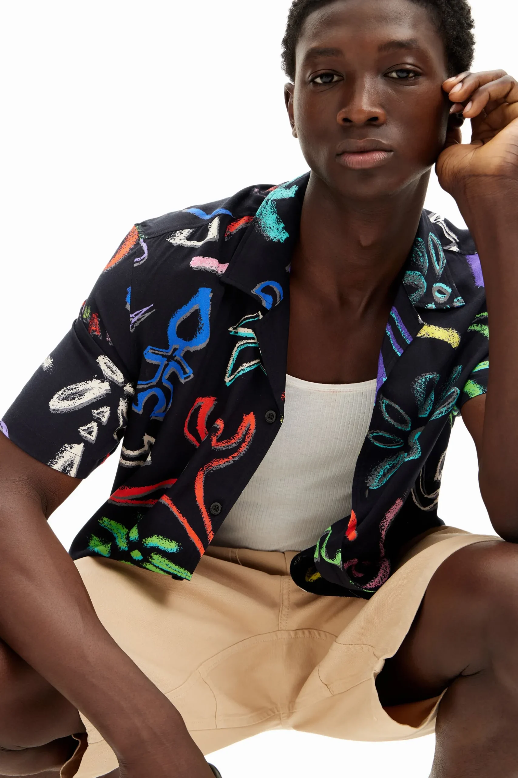 Camisa motivos artísticos