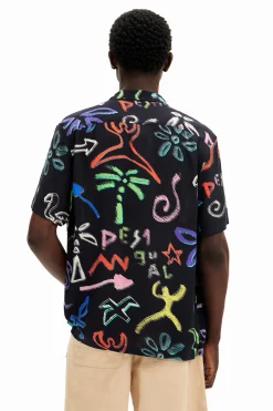 Camisa motivos artísticos