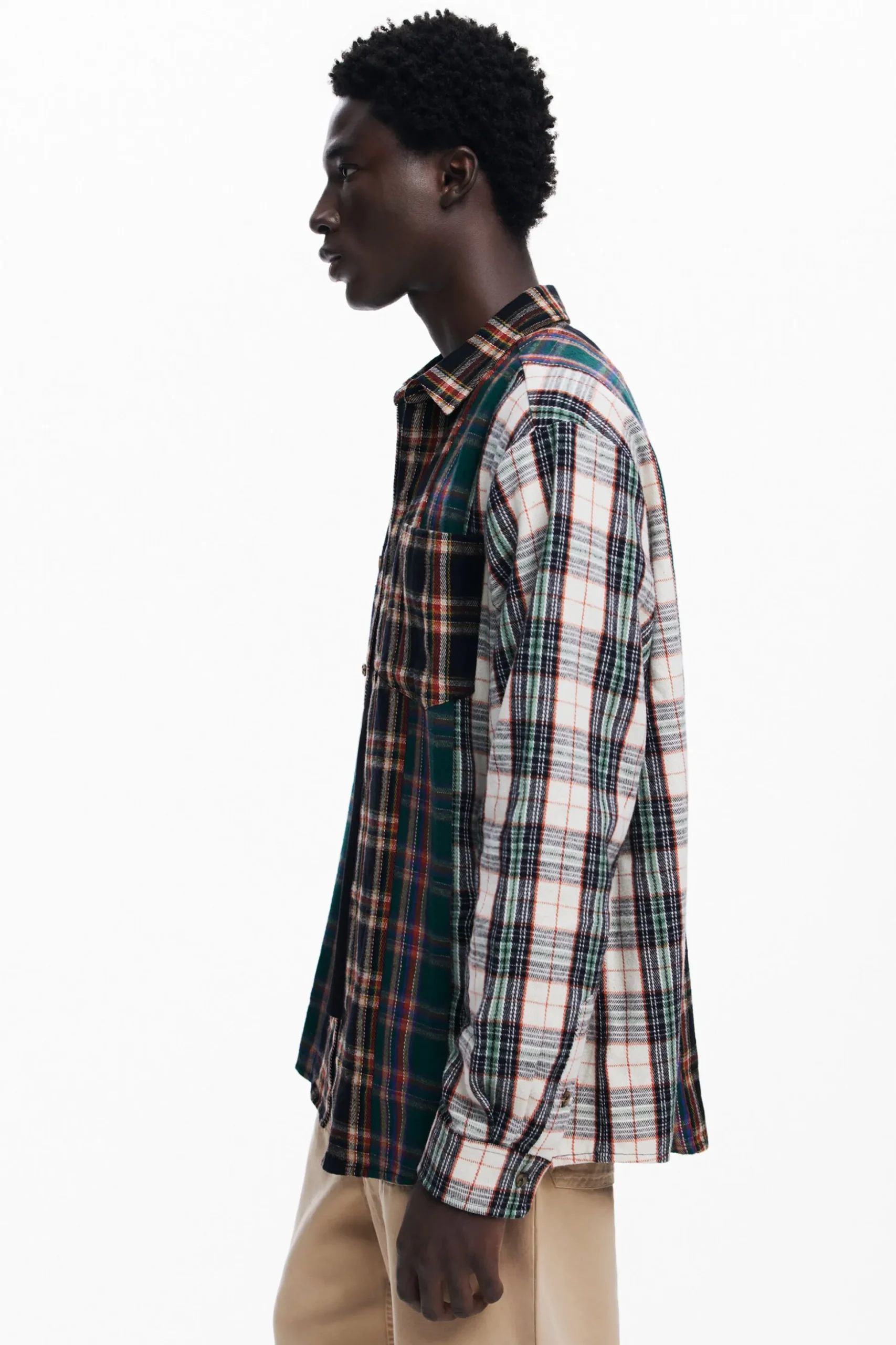 Camisa patch cuadros