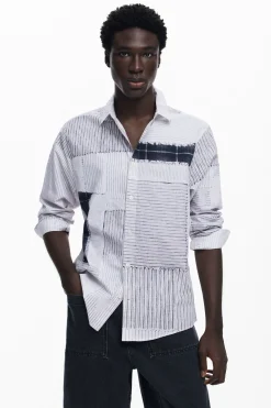 Camisa patchwork