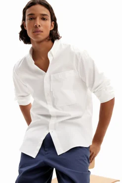 Camisa popelín patchwork