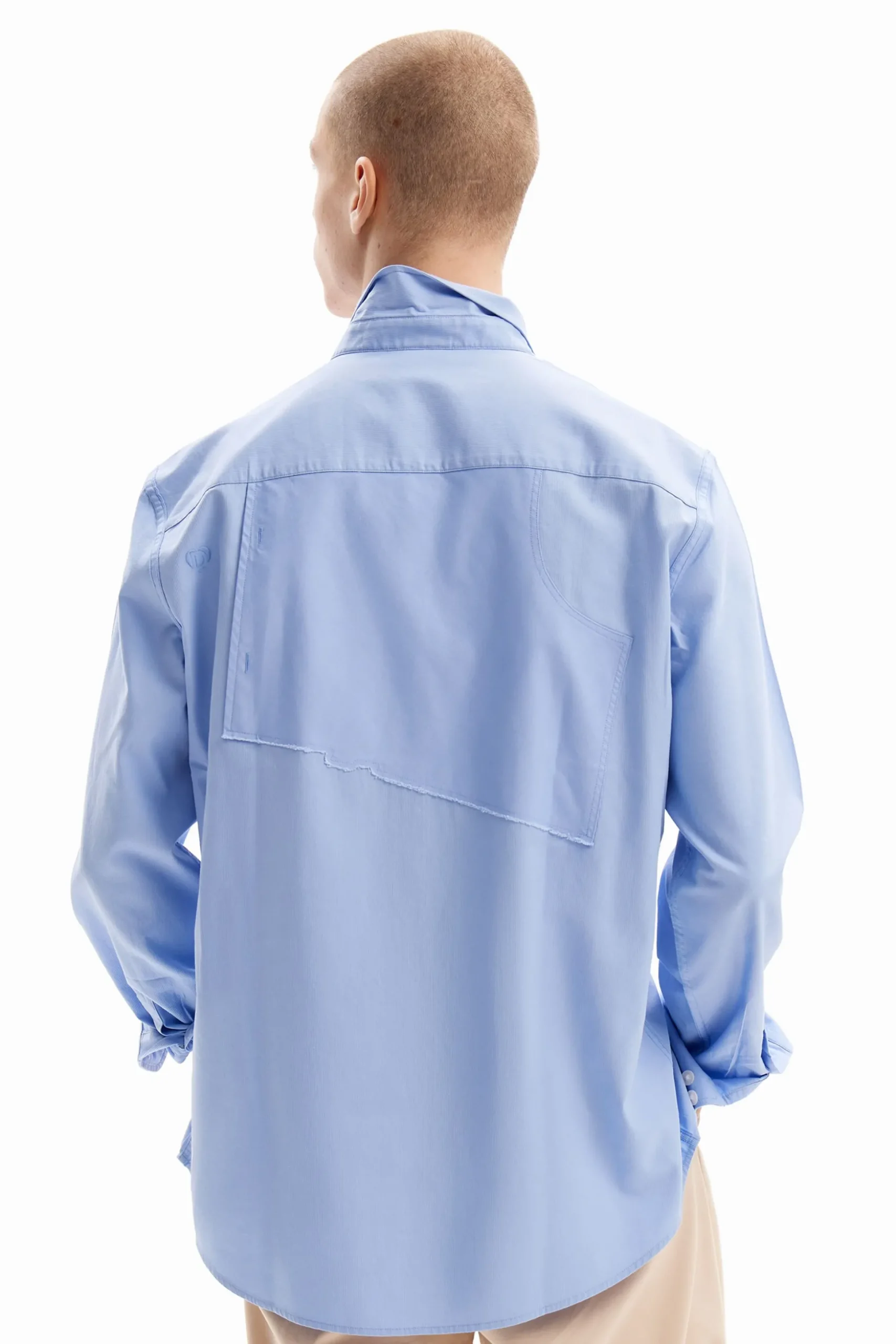 Camisa popelín patchwork