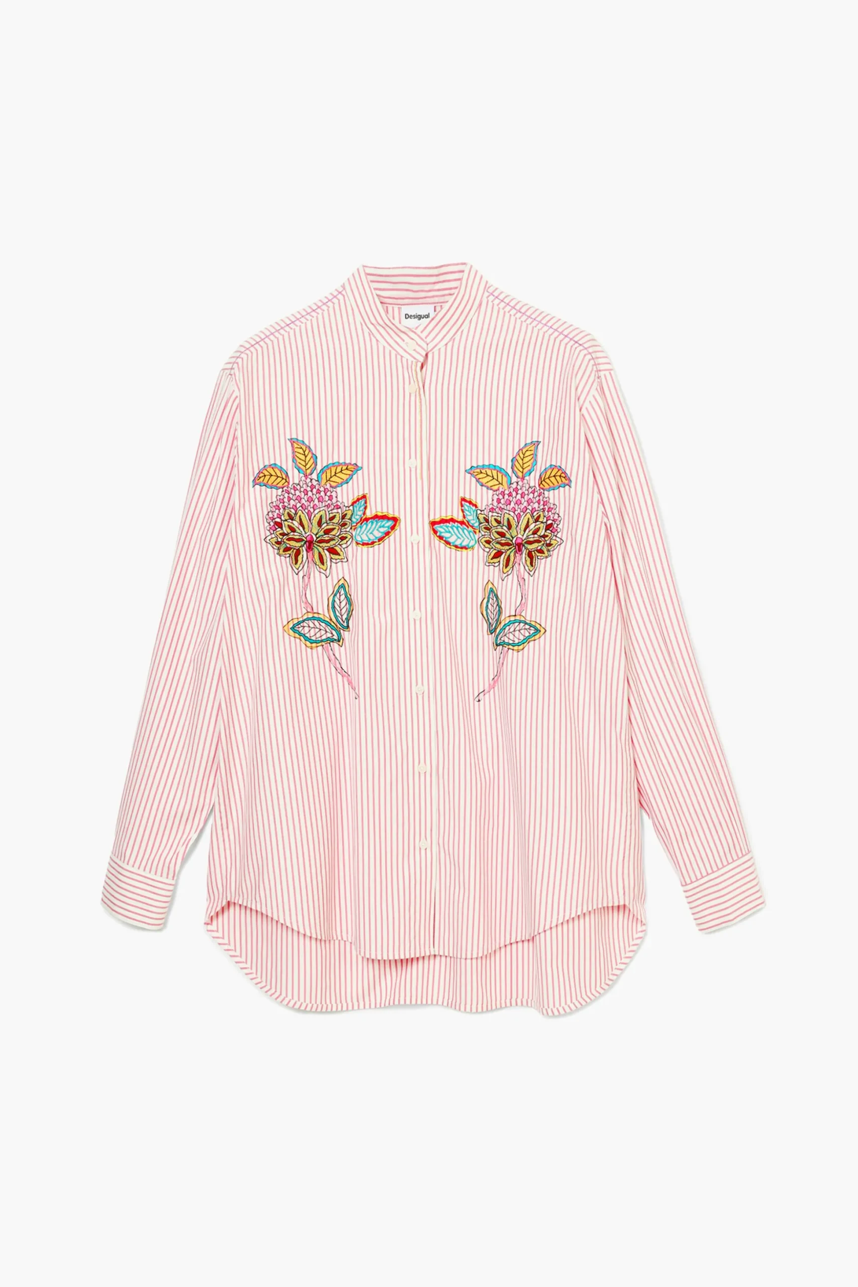 Camisa rayas flores