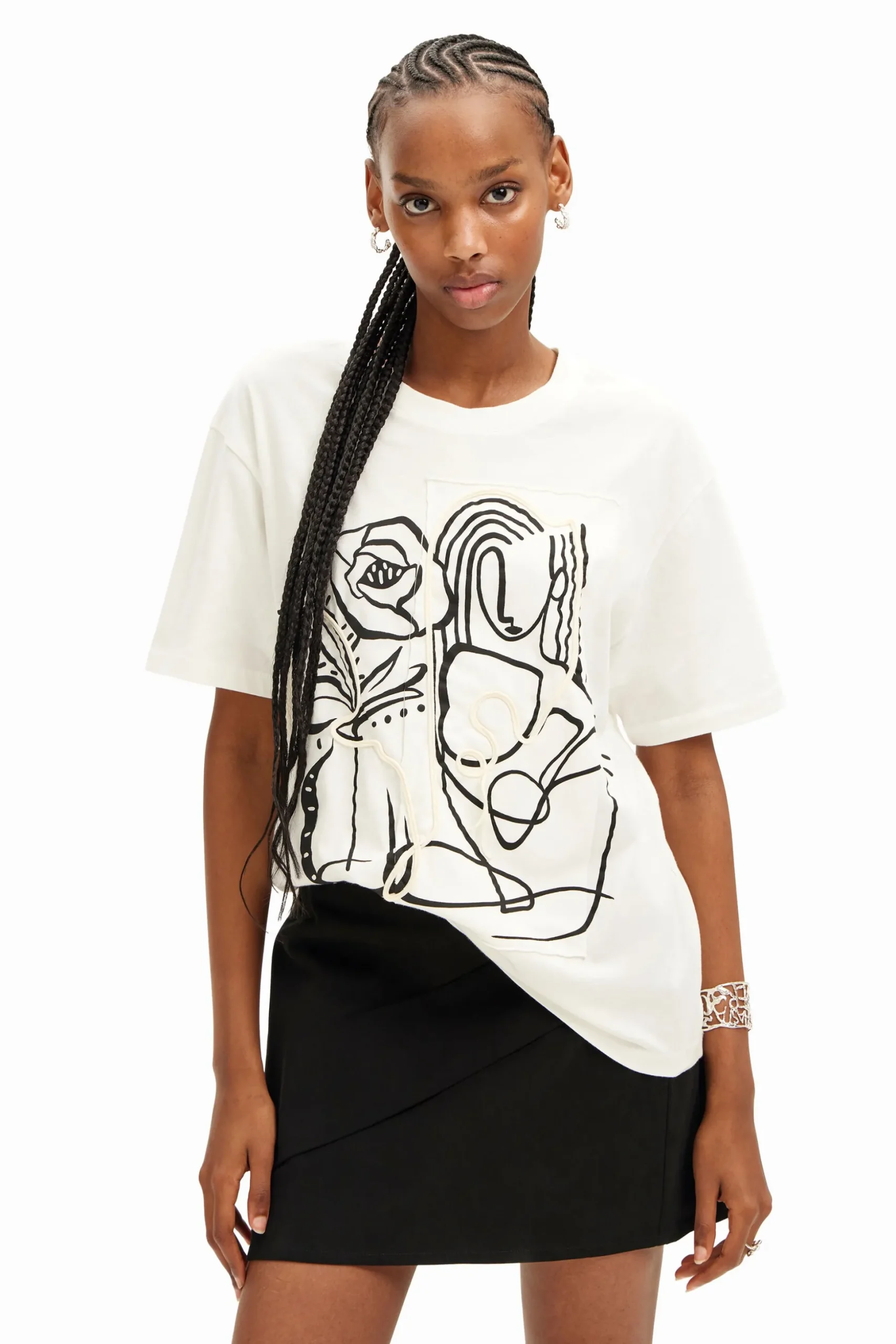 Camiseta arty ilustración