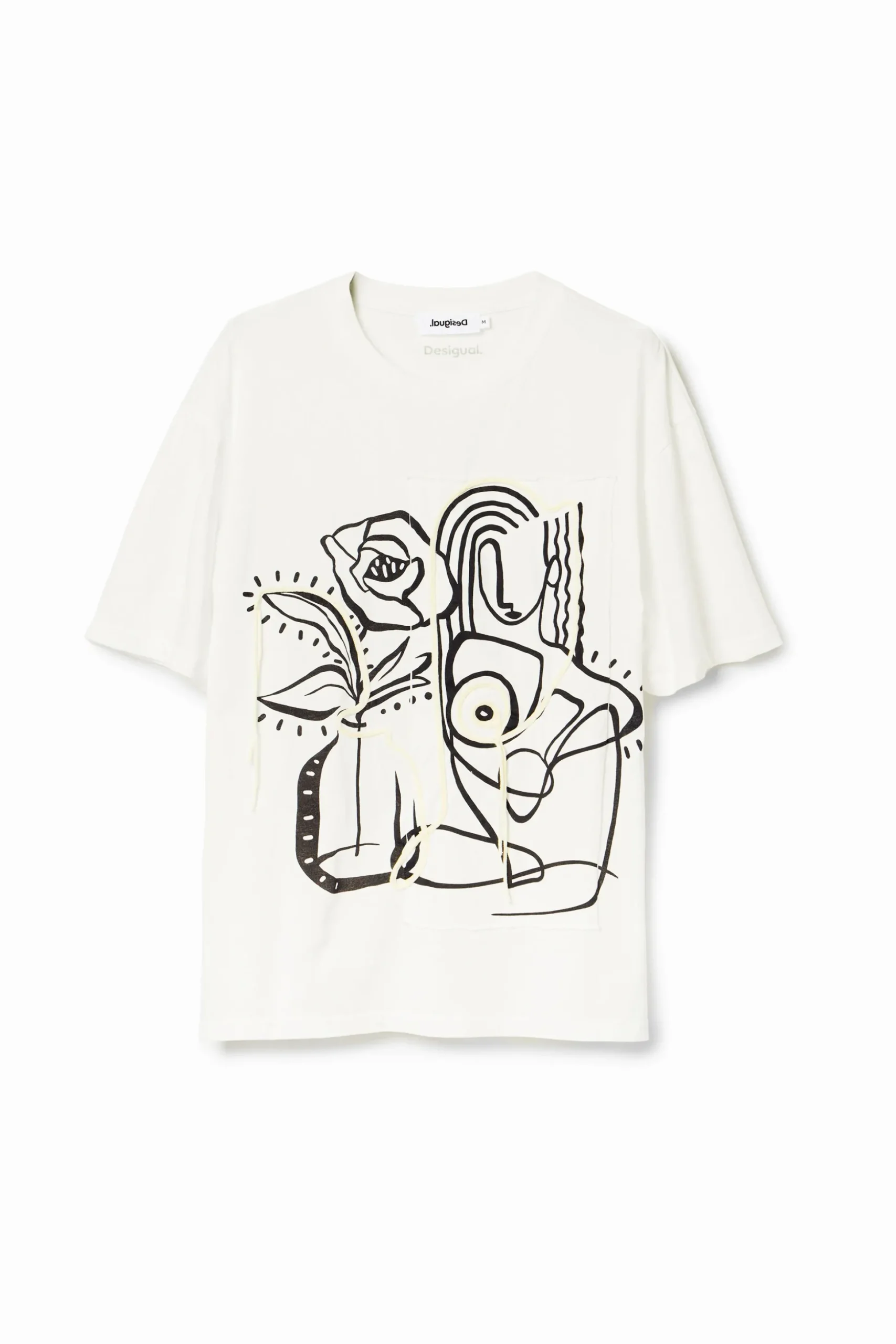 Camiseta arty ilustración