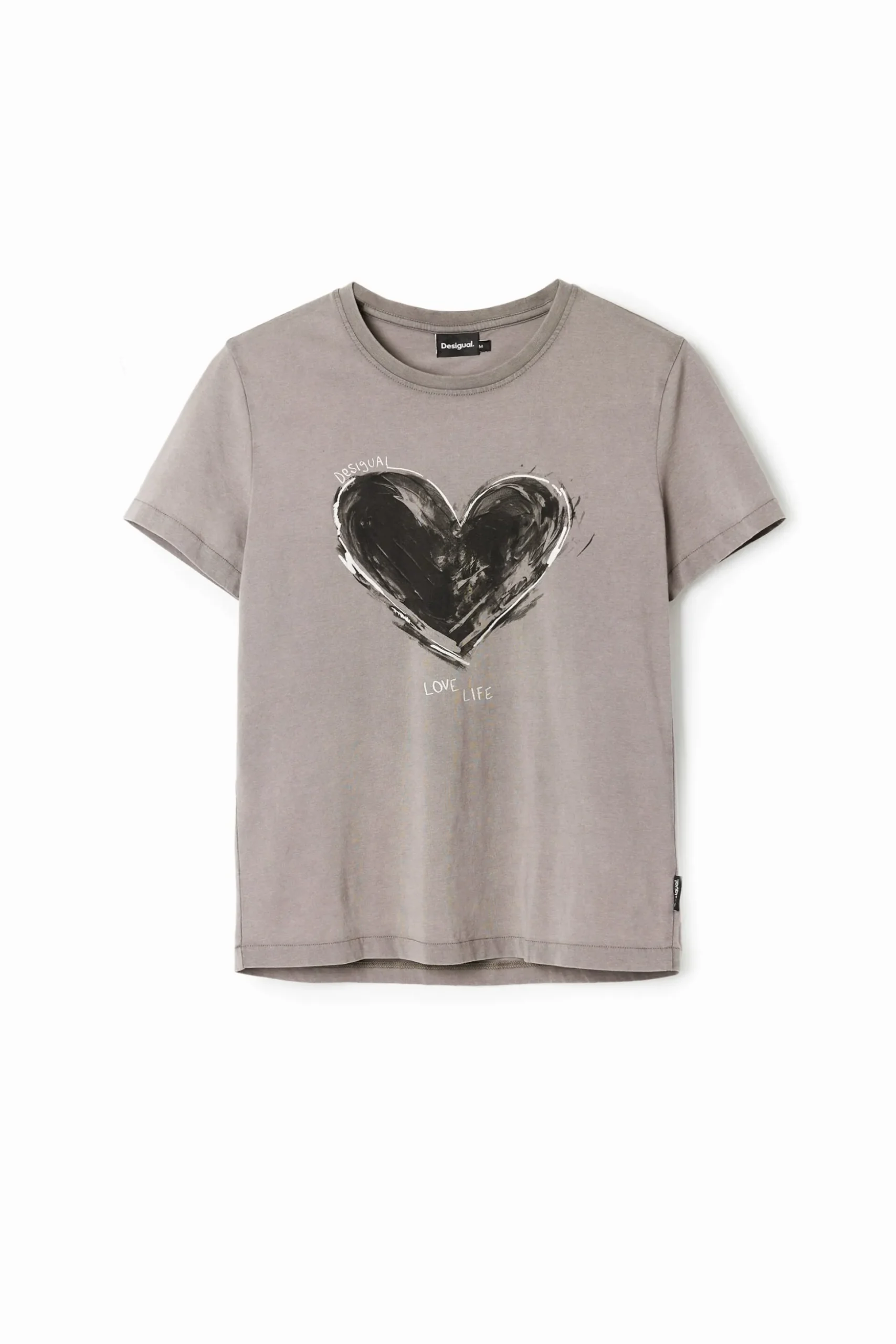 Camiseta básica corazón