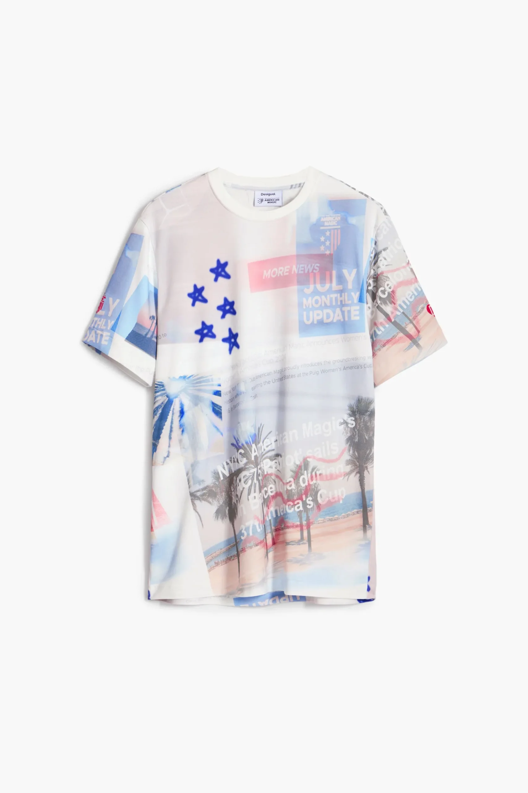 Camiseta estampada American Magic
