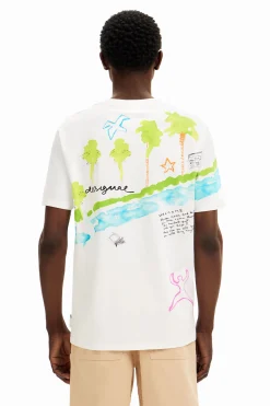Camiseta estampado dibujos