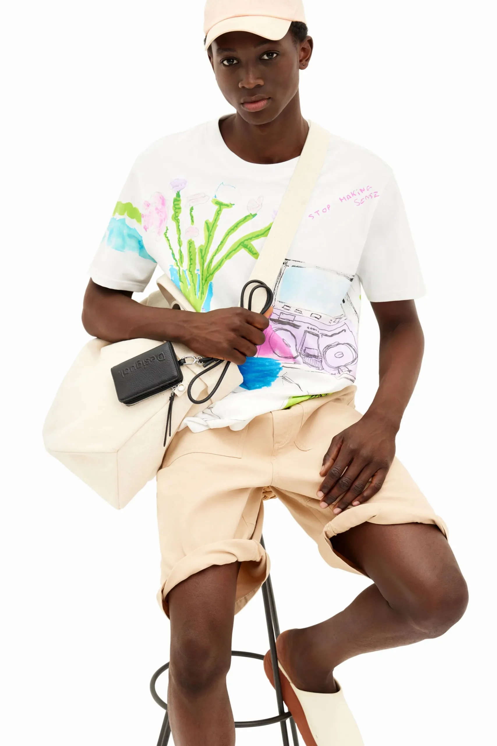 Camiseta estampado dibujos