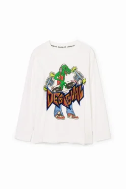 Camiseta estampado dinosaurio