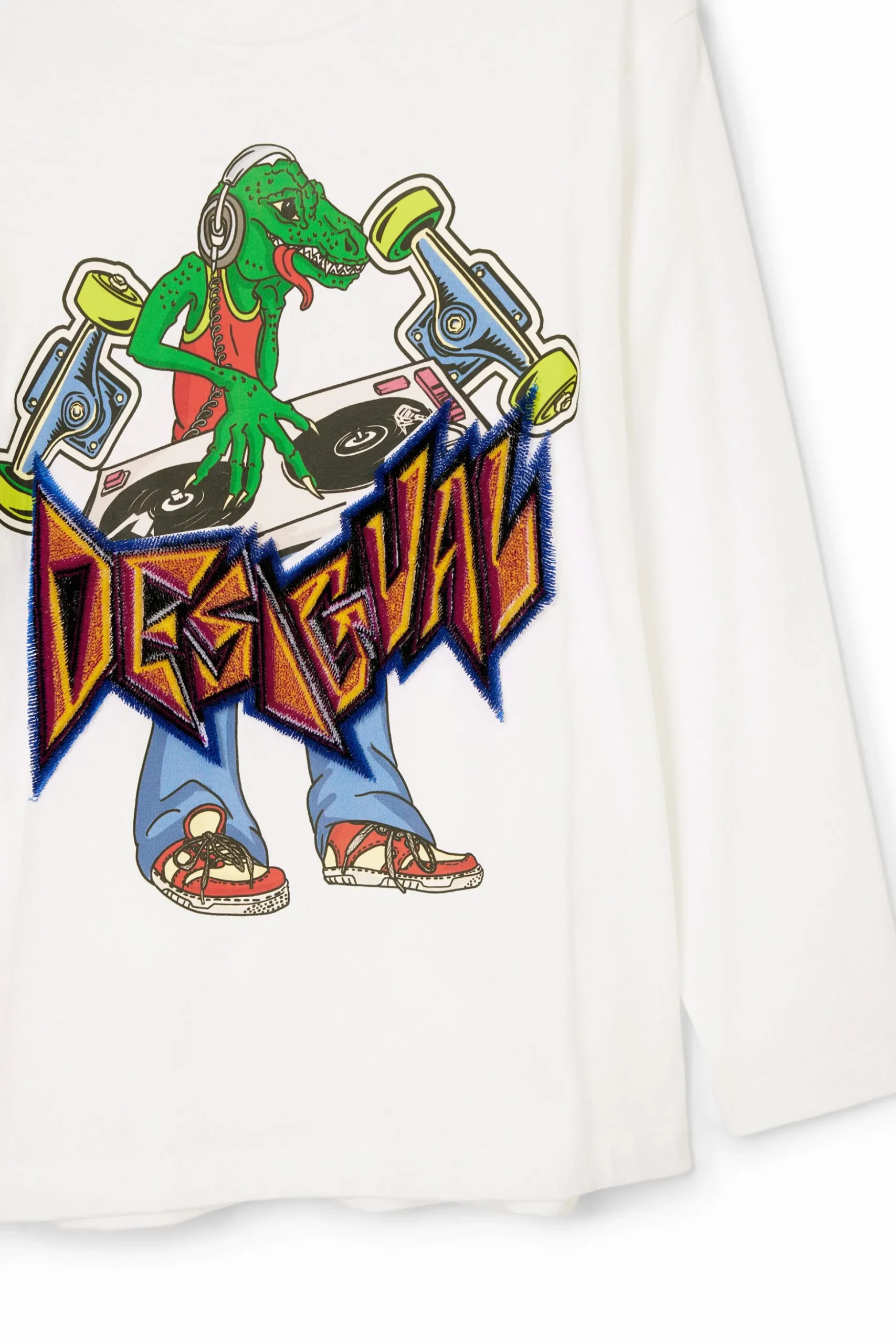 Camiseta estampado dinosaurio