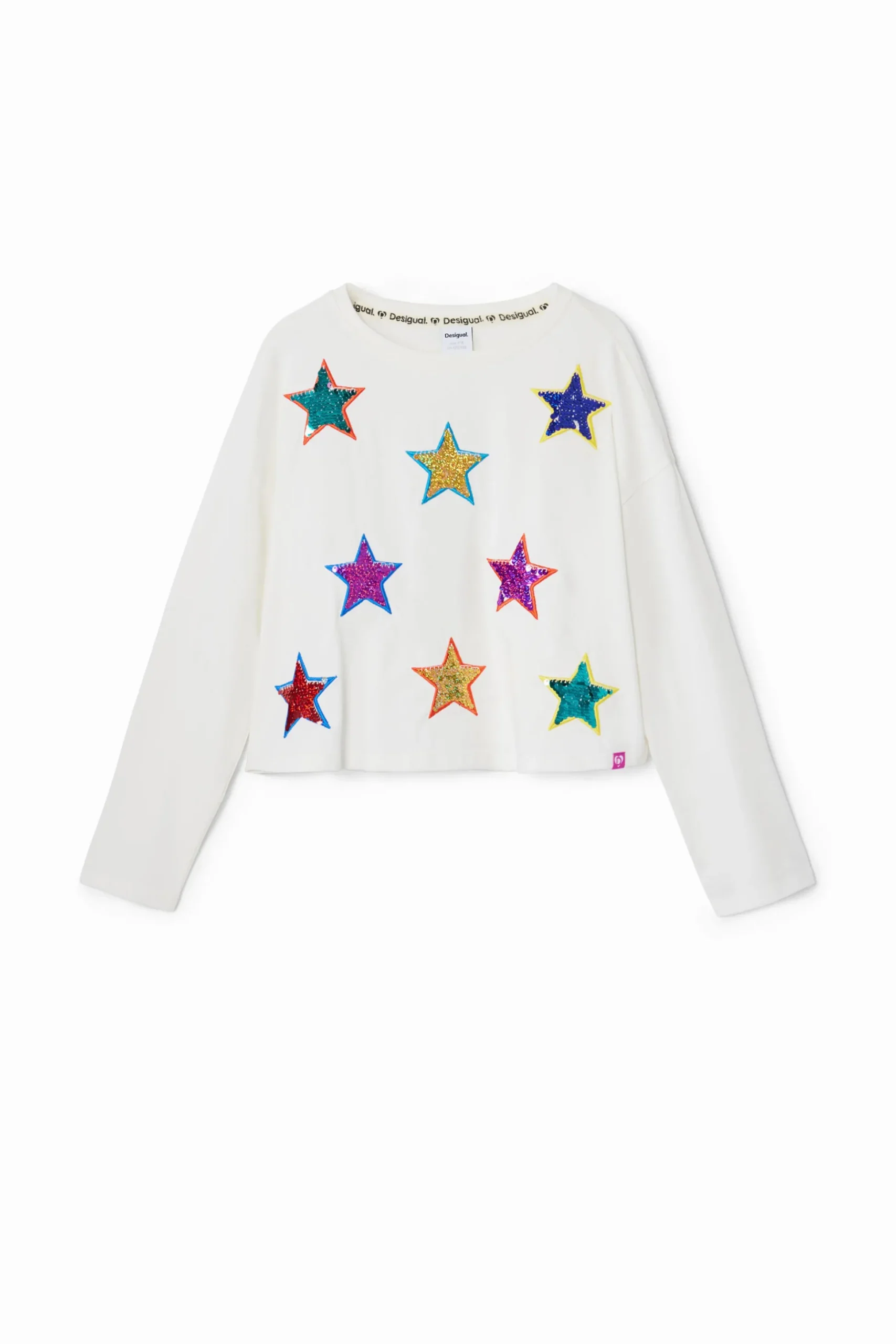 Camiseta estampado estrellas