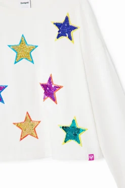 Camiseta estampado estrellas