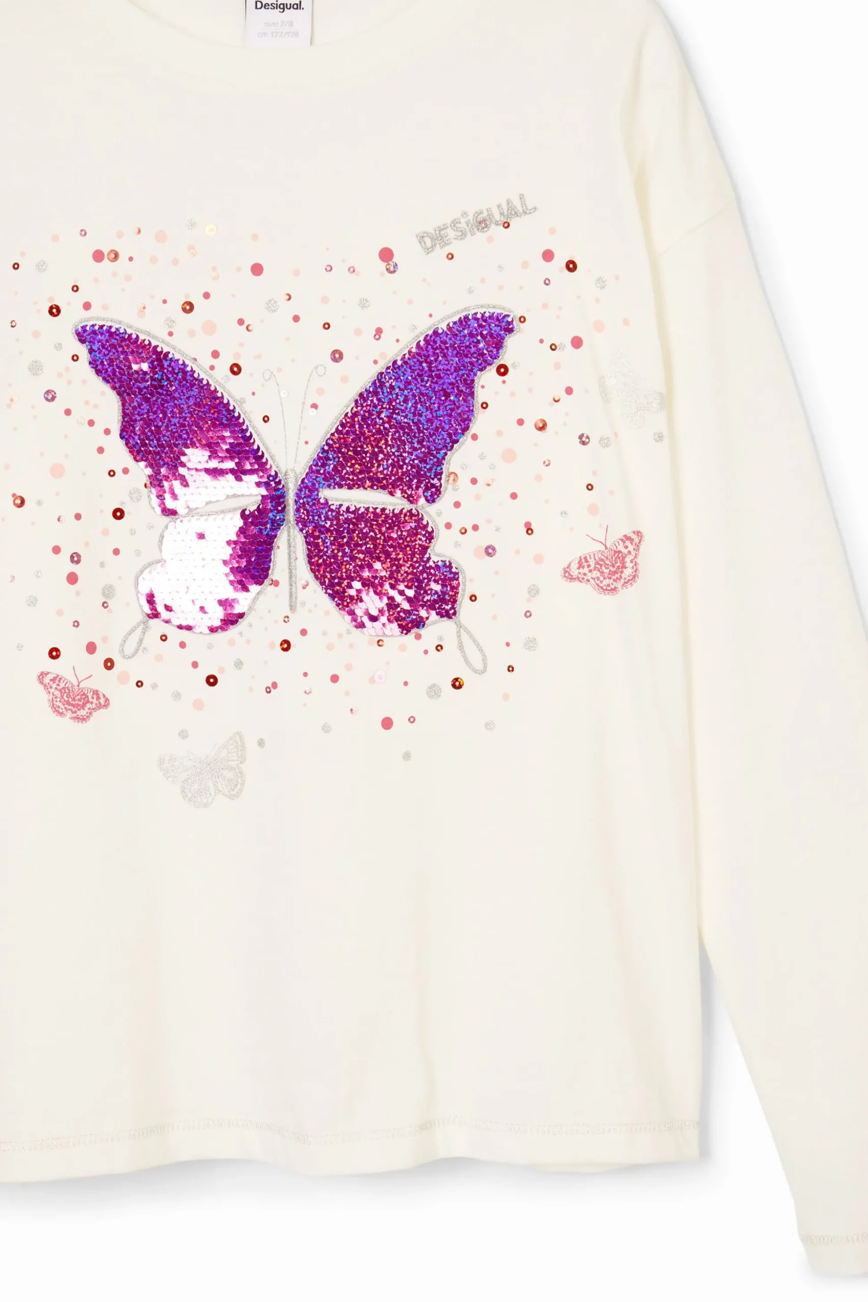 Camiseta estampado mariposa