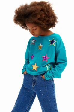 Camiseta estrellas de colores