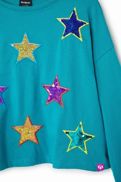 Camiseta estrellas de colores
