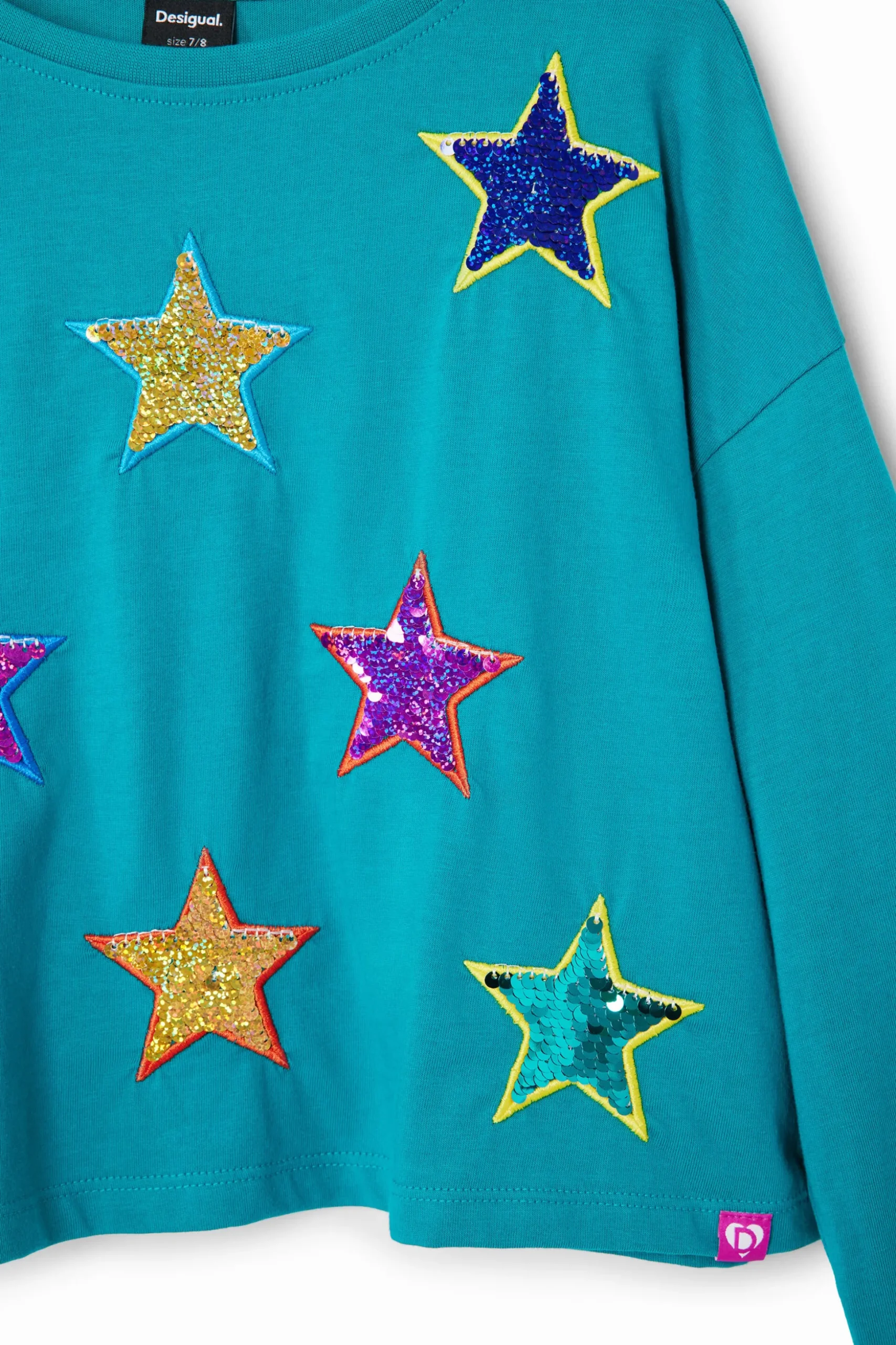 Camiseta estrellas de colores