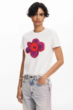 Camiseta flor