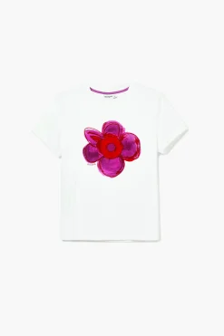 Camiseta flor