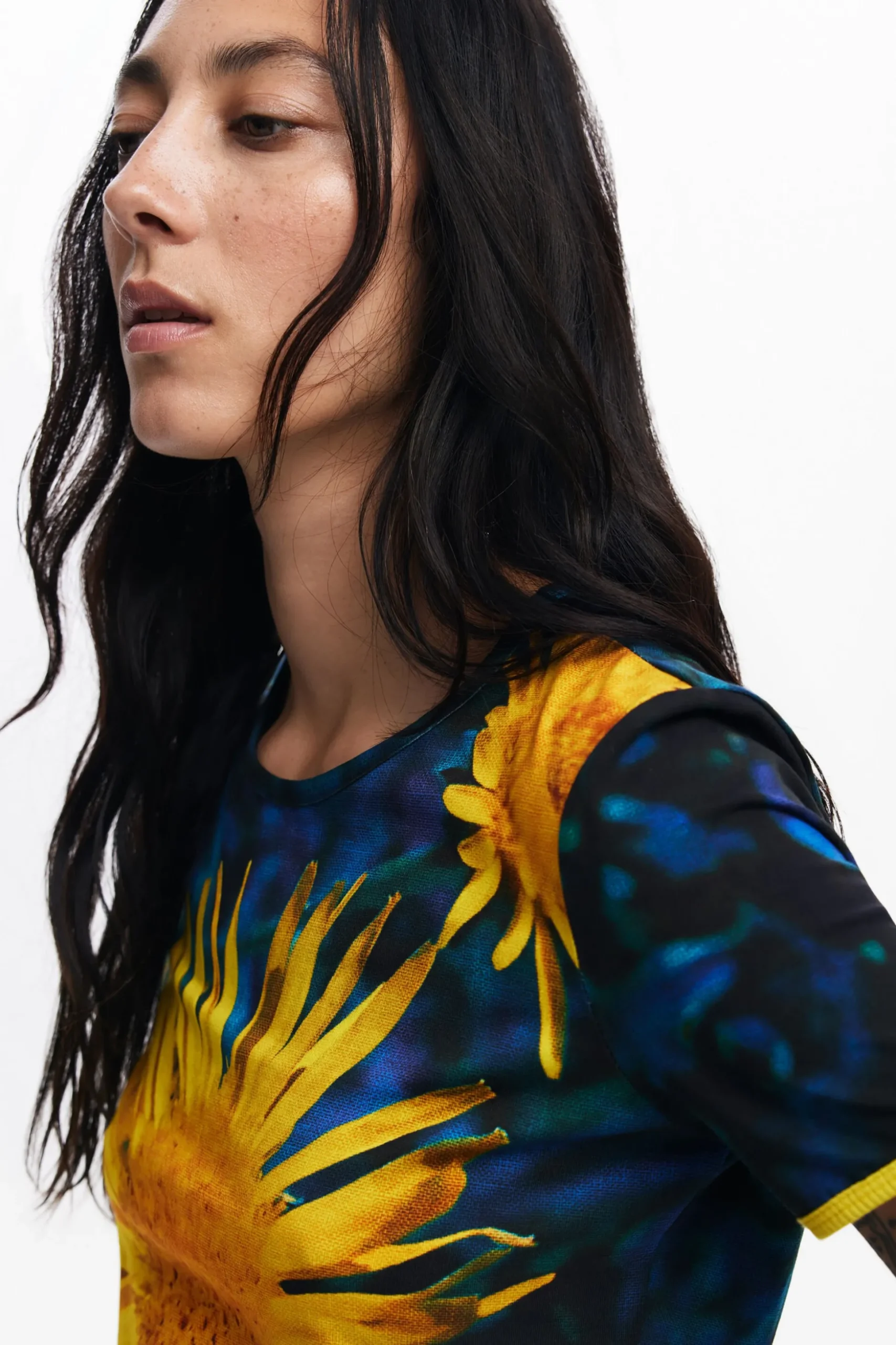 Camiseta girasoles