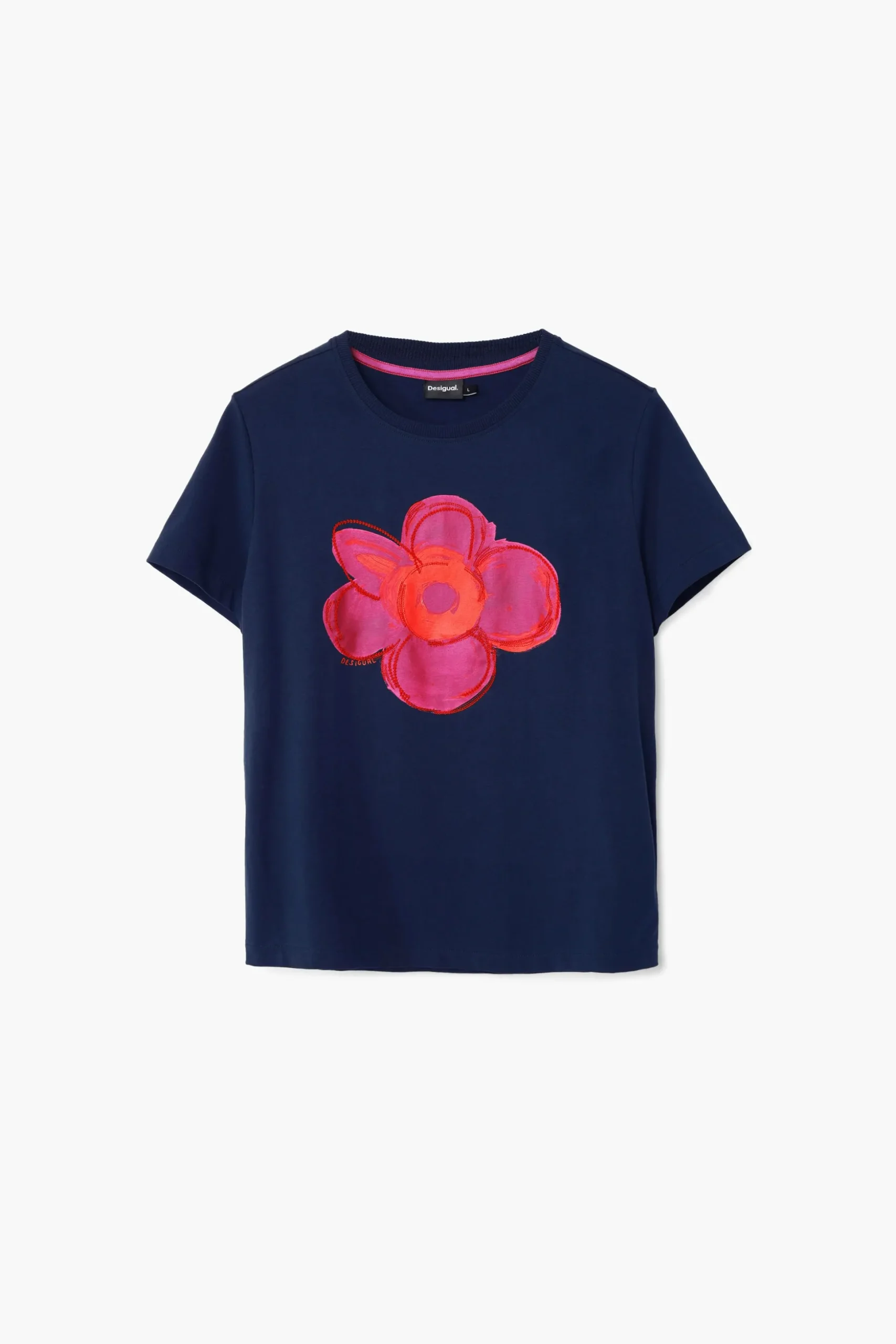Camiseta ilustración flor