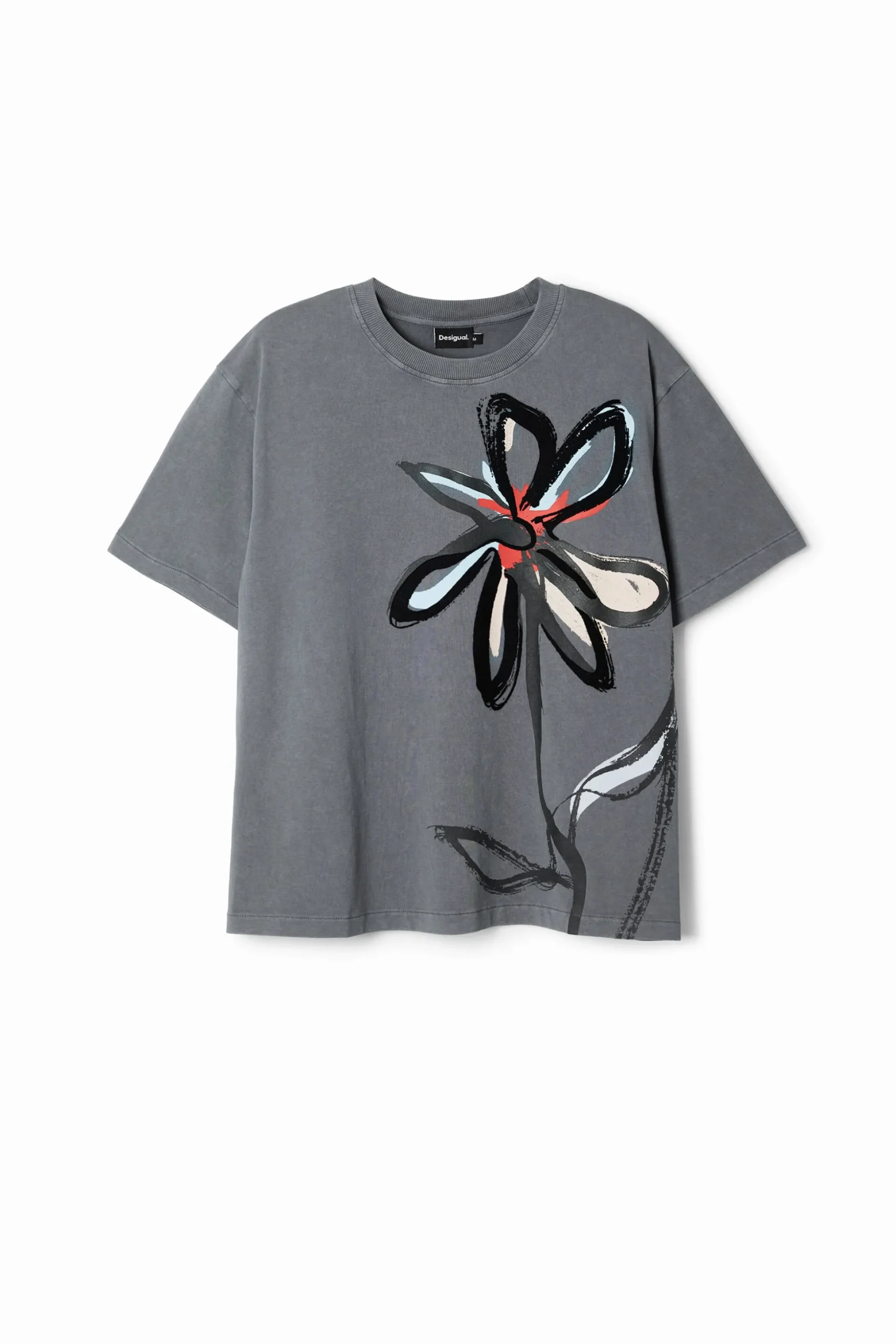 Camiseta ilustración flor