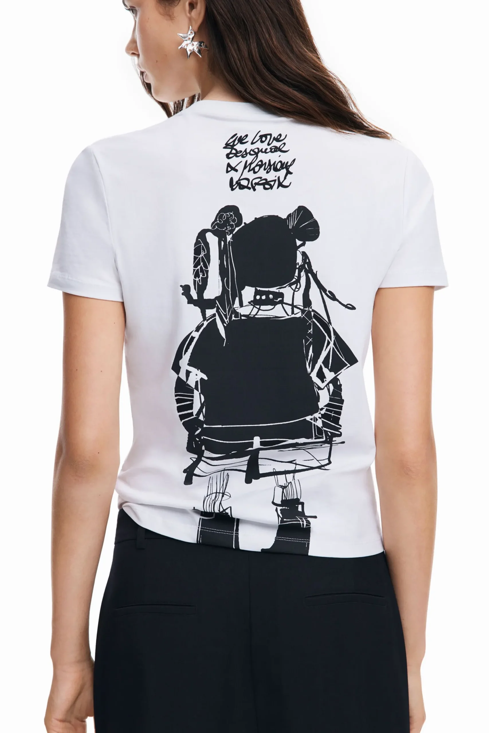 Camiseta ilustración M. Christian Lacroix