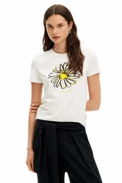 Camiseta ilustración margarita