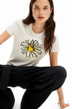 Camiseta ilustración margarita