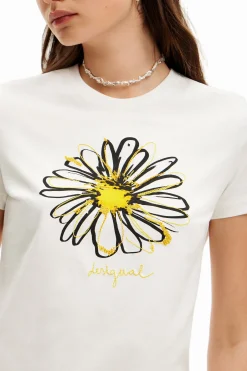 Camiseta ilustración margarita