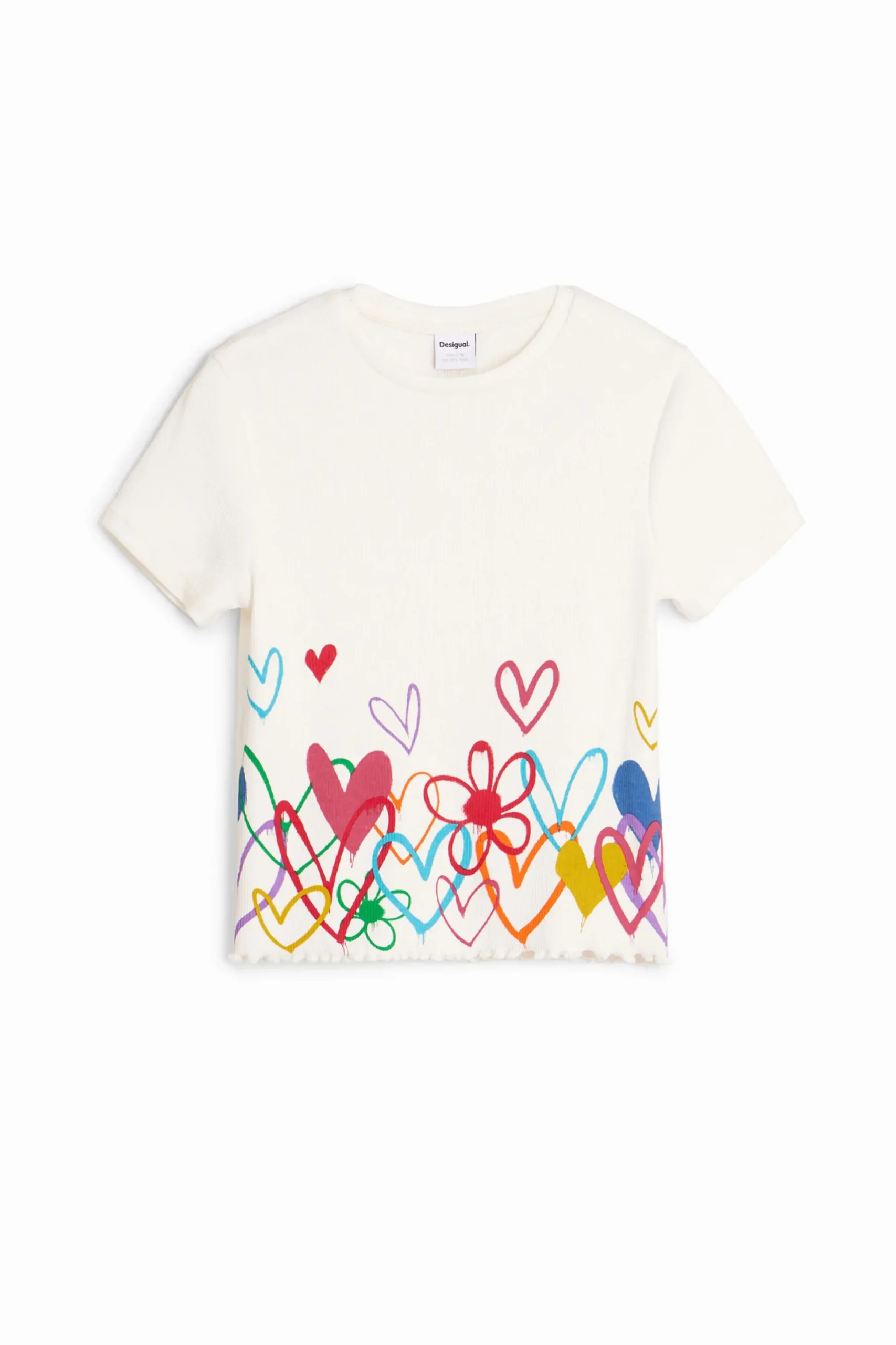 Camiseta ilustraciones corazones