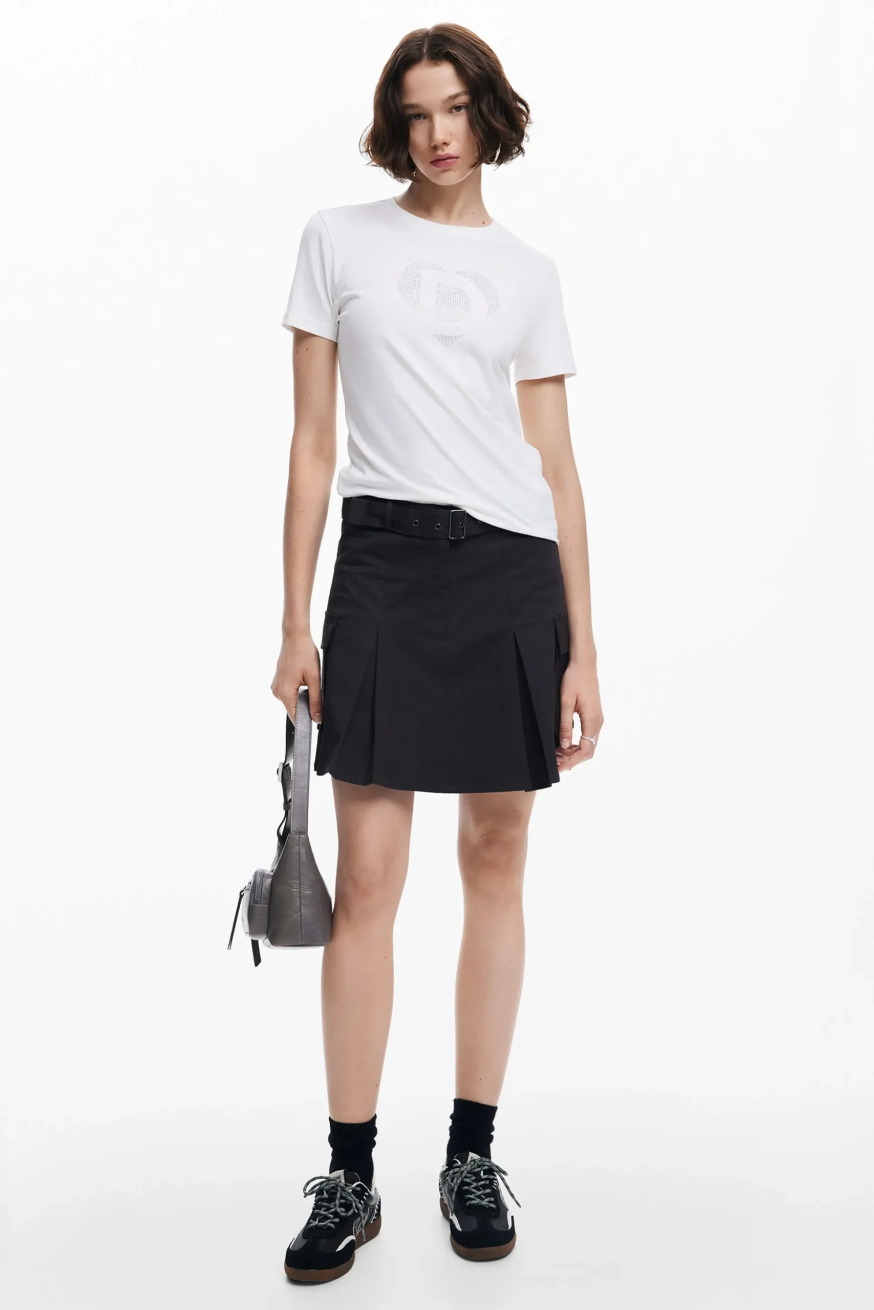Camiseta imagotipo strass