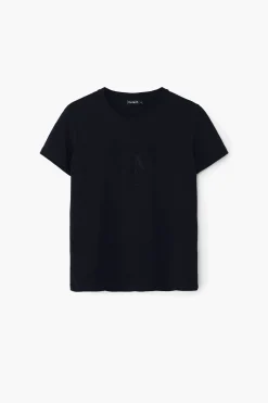 Camiseta imagotipo strass