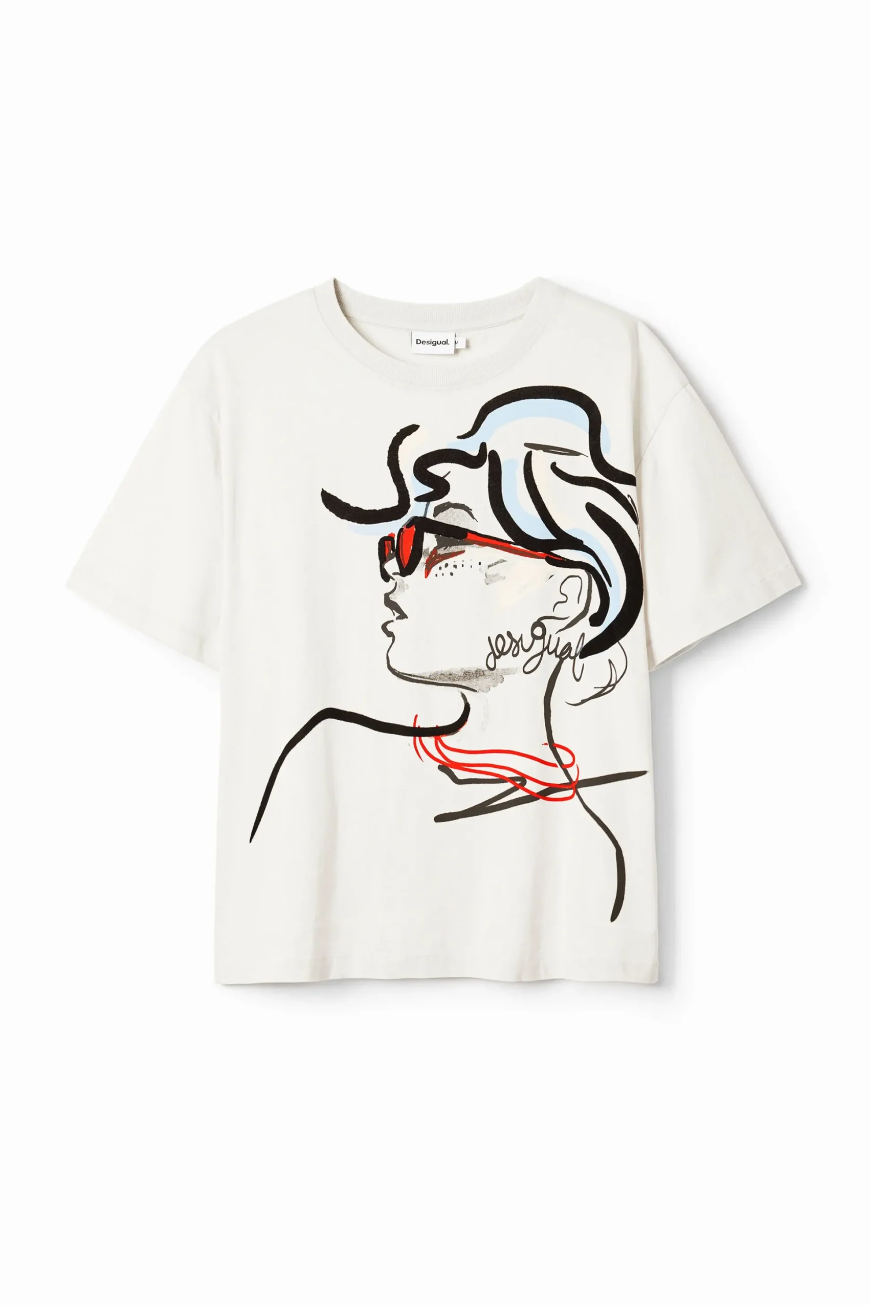 Camiseta lisa ilustración