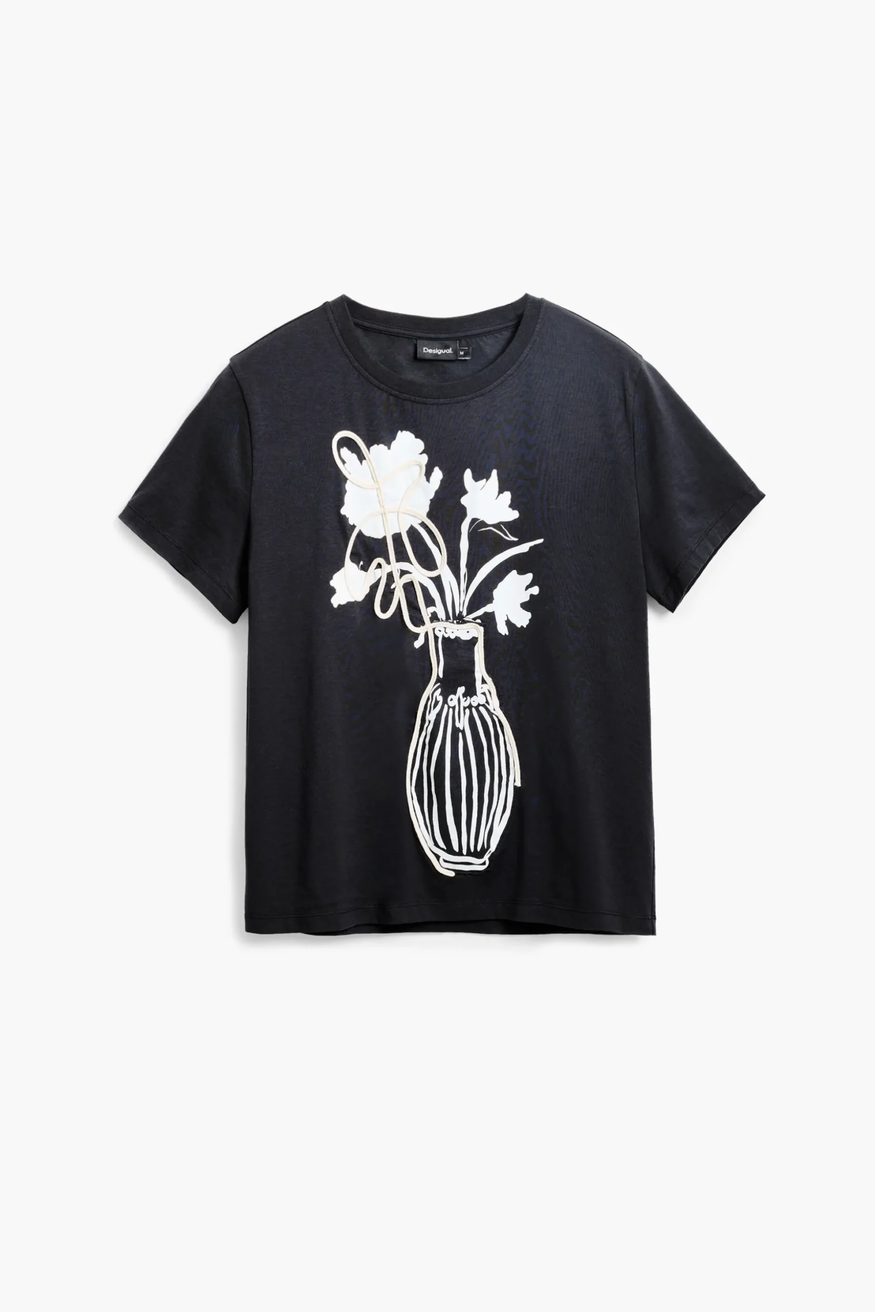 Camiseta lisa jarrón