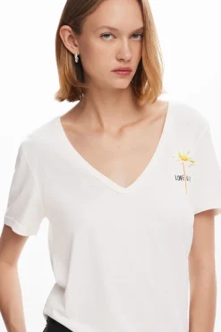 Camiseta lisa mensaje