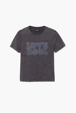 Camiseta lisa texto