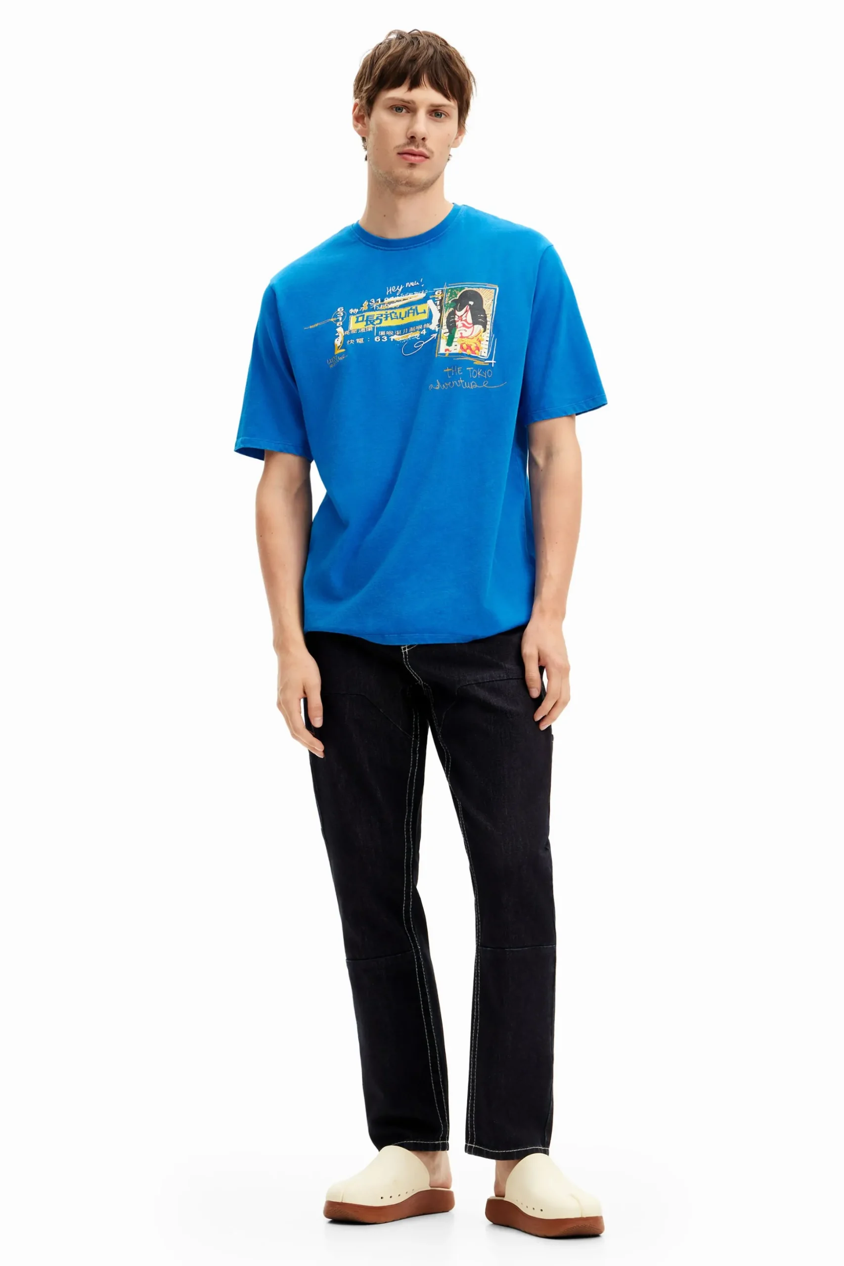 Camiseta manga corta ilustración