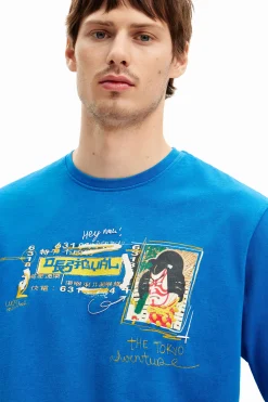Camiseta manga corta ilustración