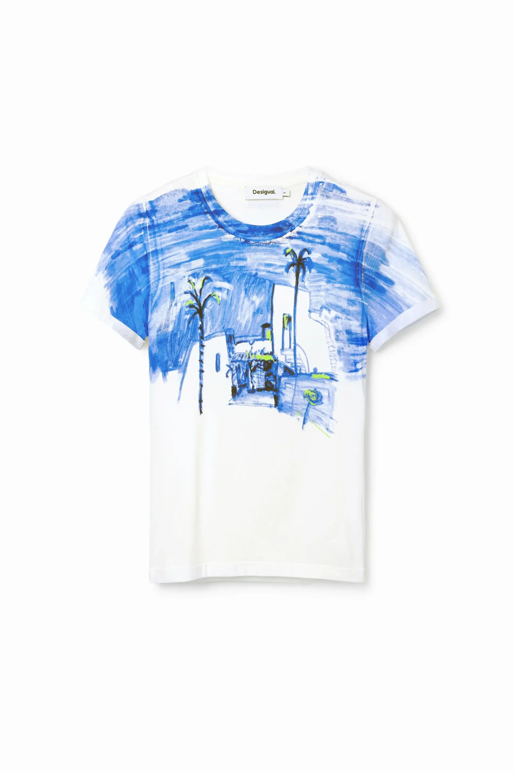 Camiseta paisaje mediterráneo