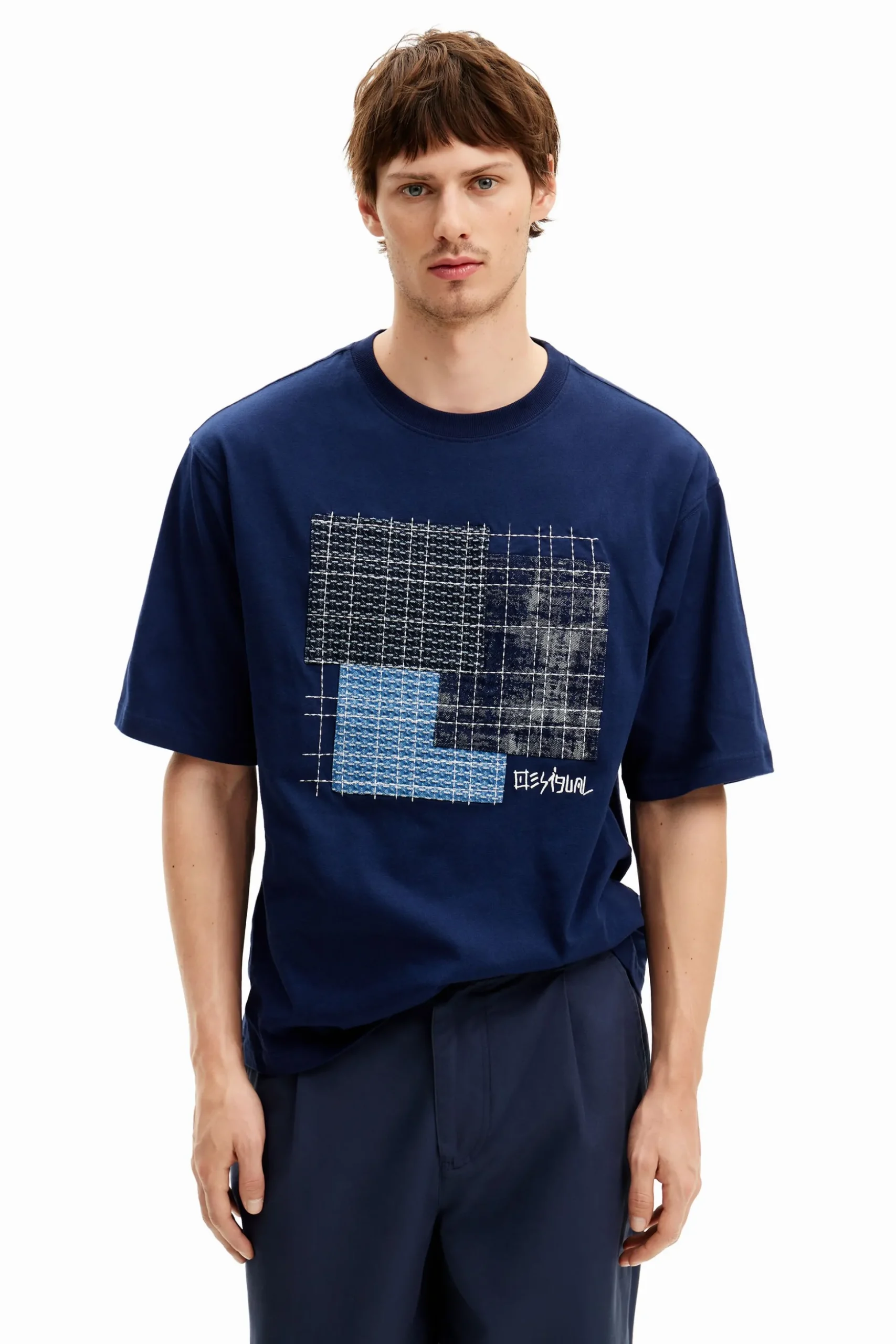 Camiseta patch central