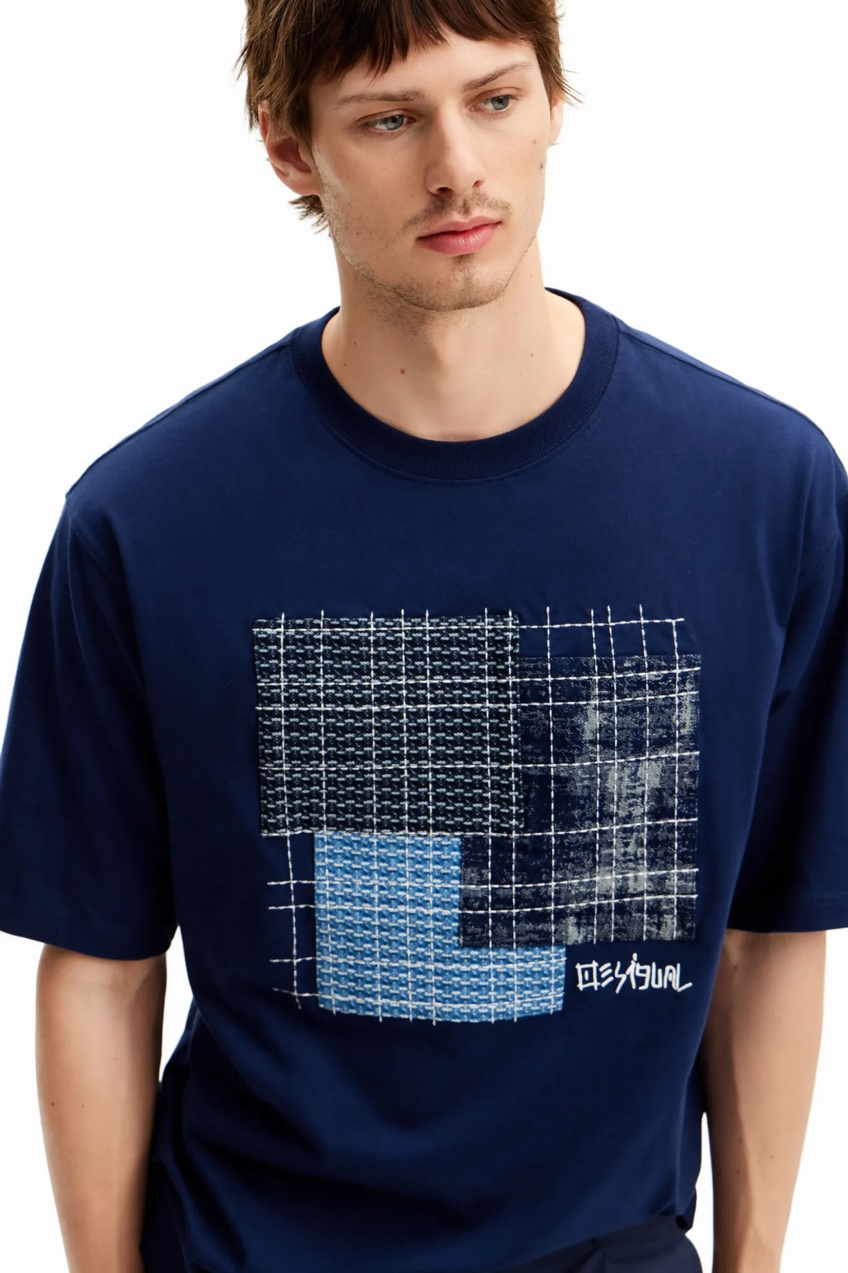 Camiseta patch central